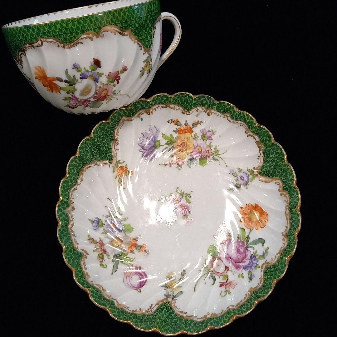 ドレスデンスープカップ&ソーサースケール