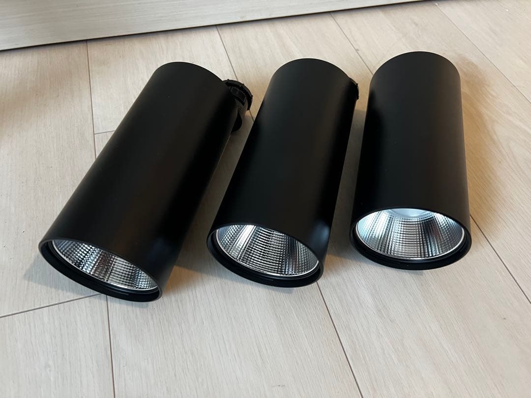 [美品］LEDスポットライト×3個　電球/昼白色切替可能OS256555R