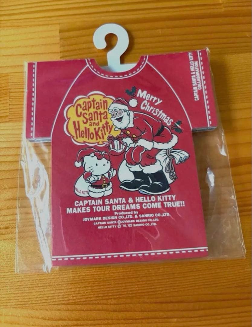 レア！ハローキティキャプテンサ ンタハンガーメモ 2002年レト 口