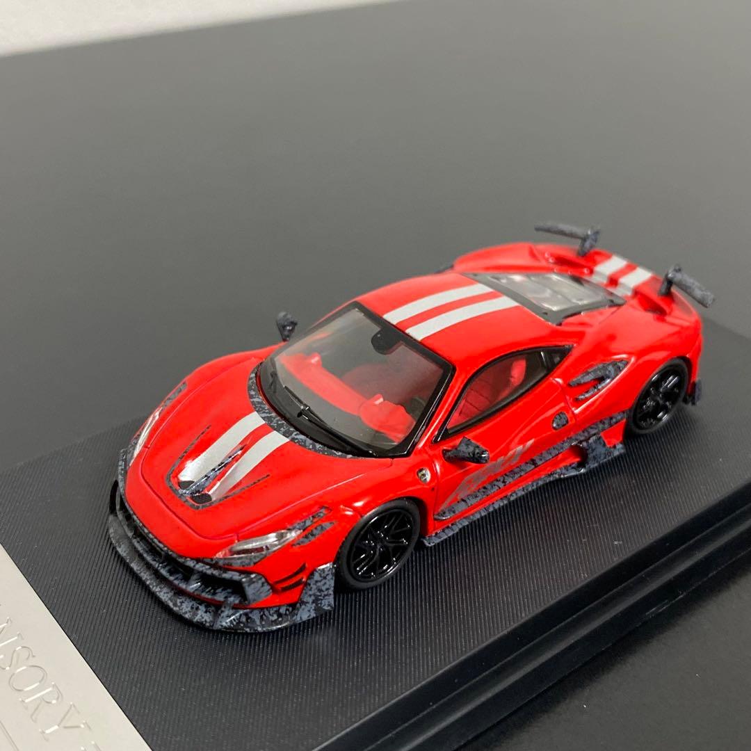 フェラーリ　F8XX 1/64シリアルナンバー 入り　ランボルギーニ