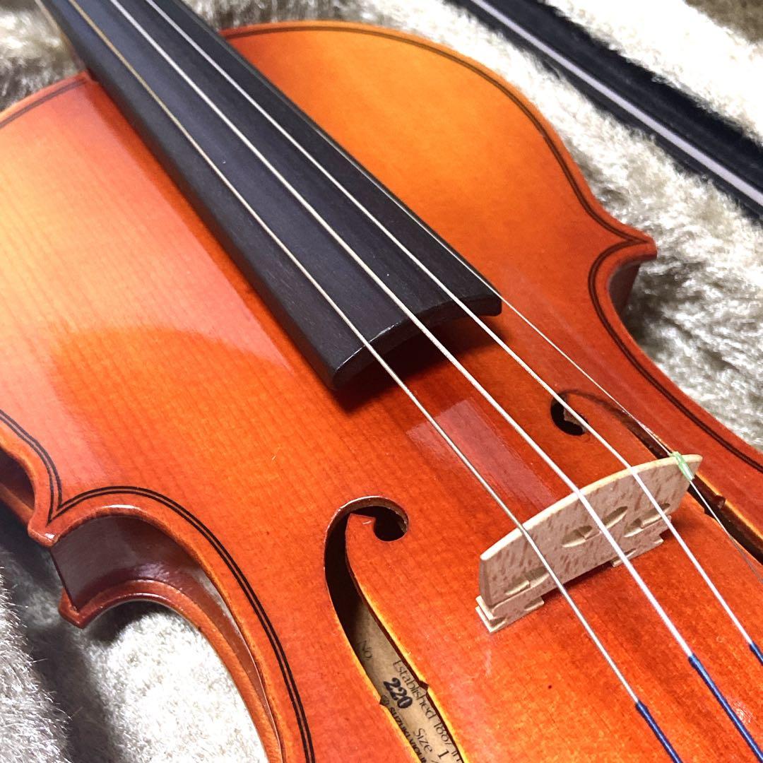 SUZUKI No.220 1/4 バイオリン 1986 美品 スズキ
