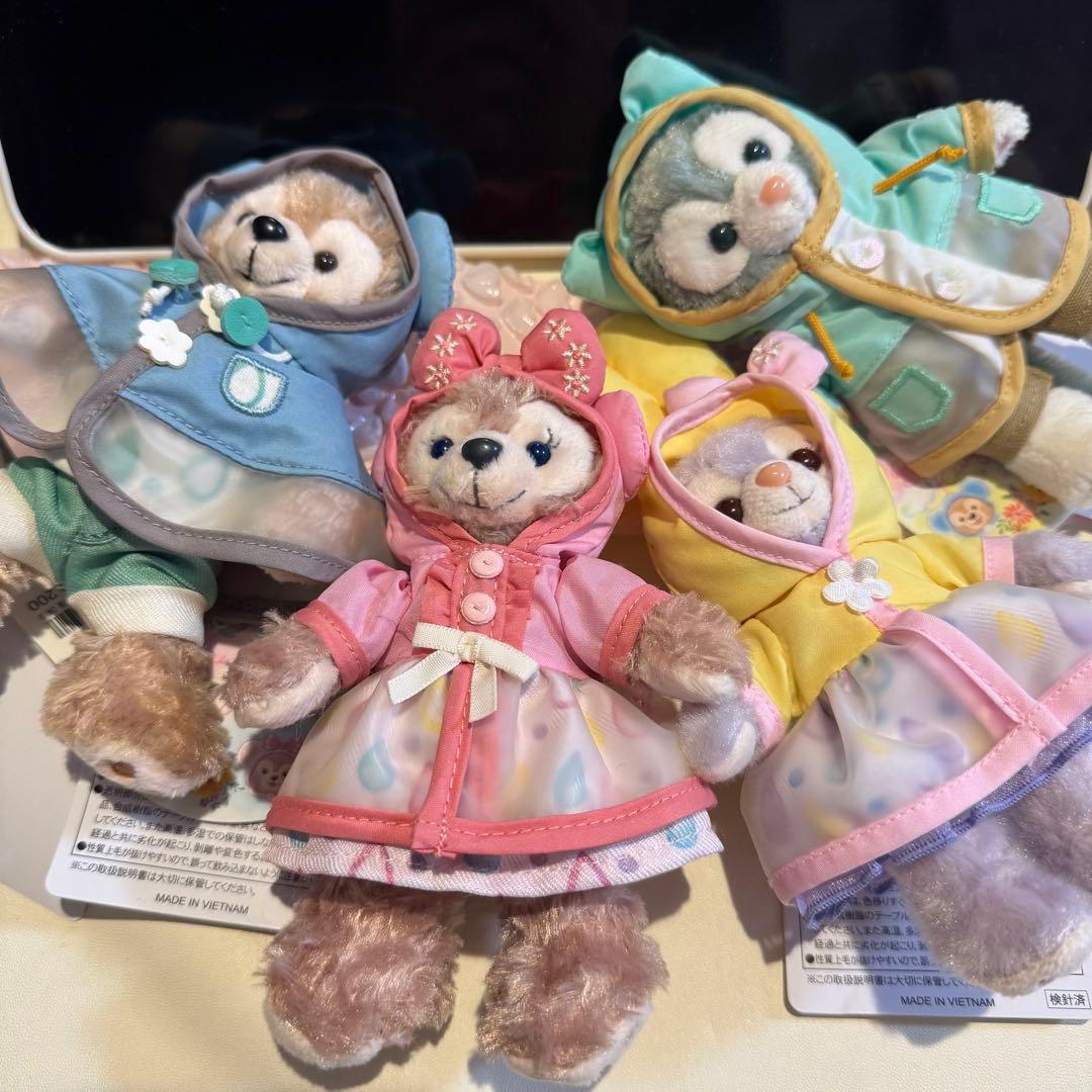 ビューティフル　レイニー　デイズ　ぬいぐるみバッジ　4点セット