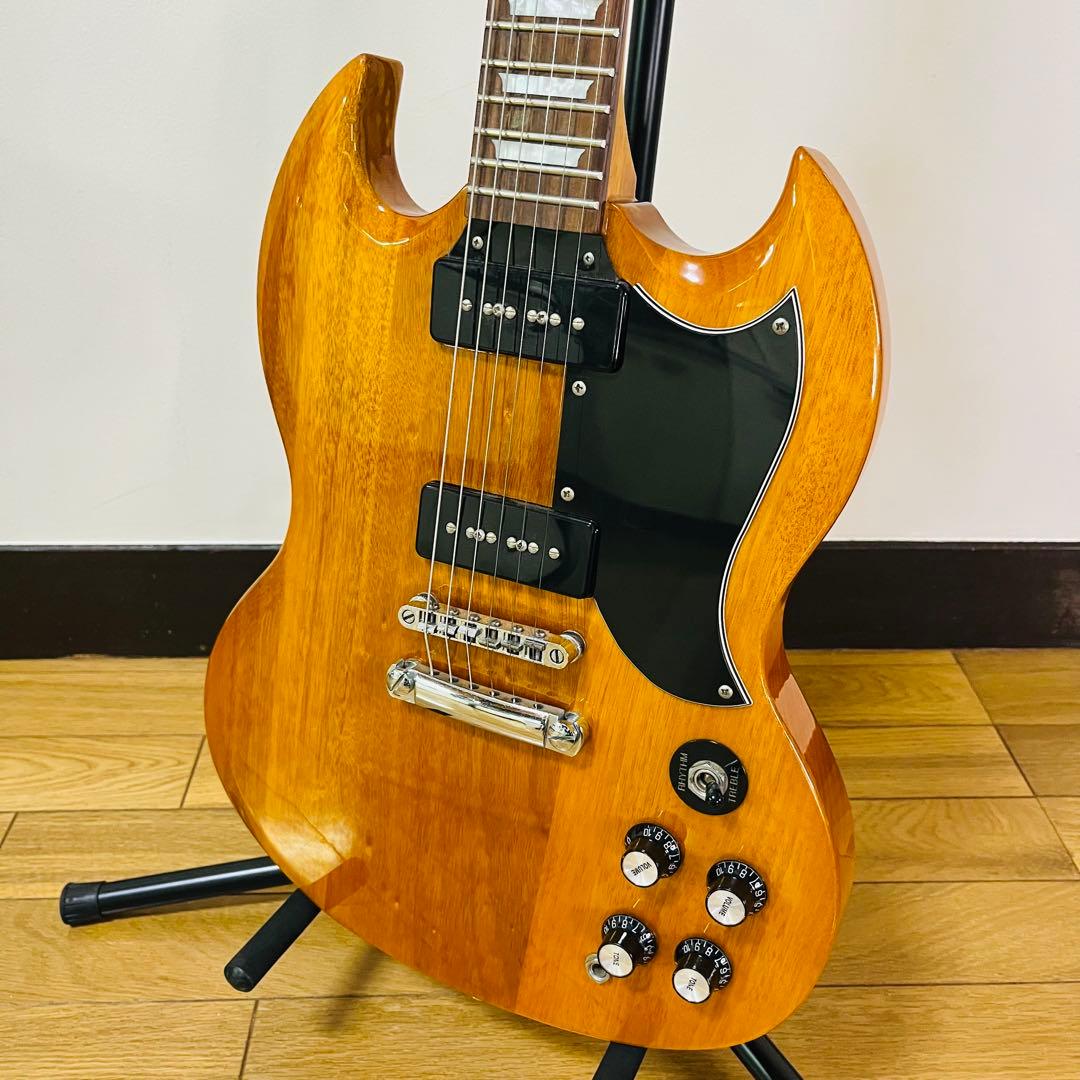 【希少品】プレイテック SGタイプ エレキギター 送料込み