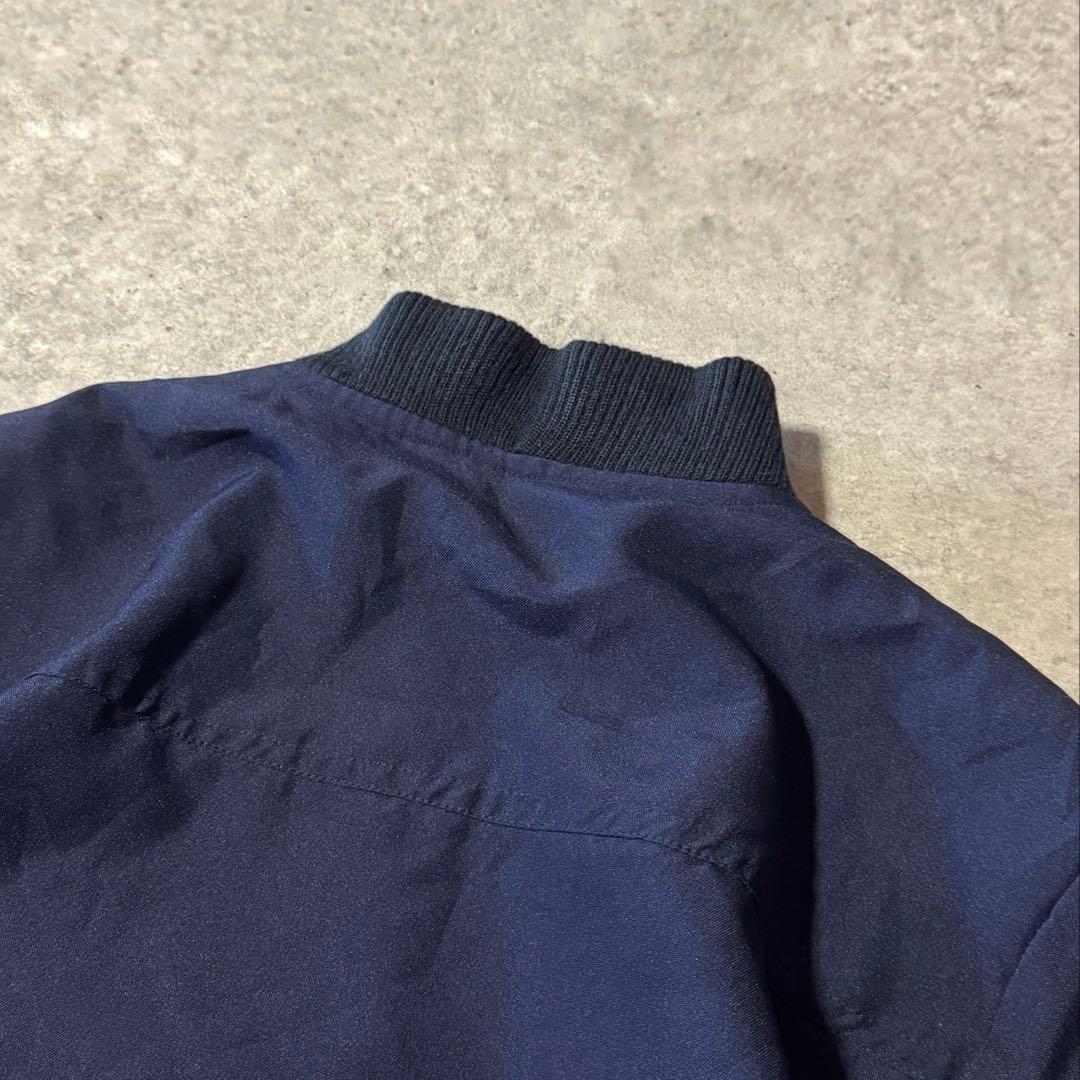 90s VINTAGE ボアライナーボンバージャケット ノーカラージャケット