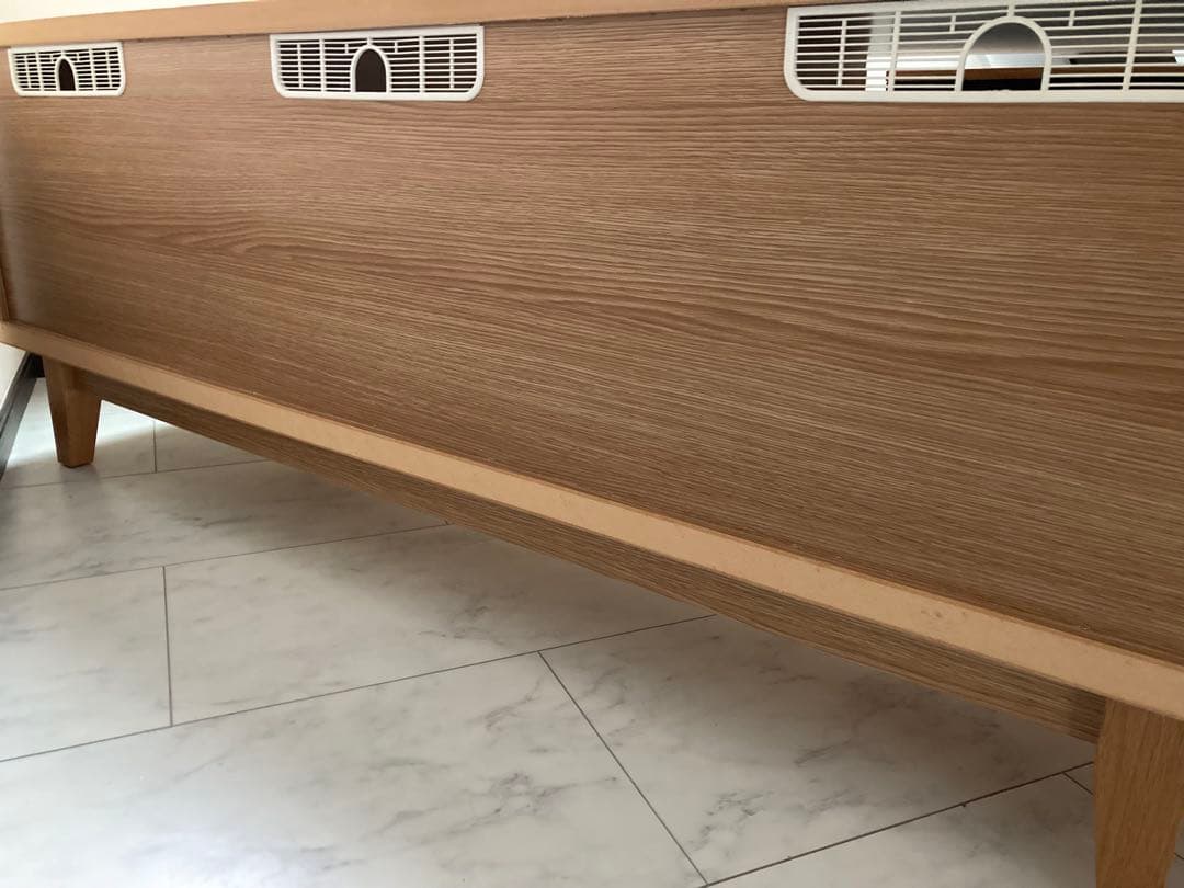 【最終価格】モダンデザイン 150テレビボード ナチュラルウッド