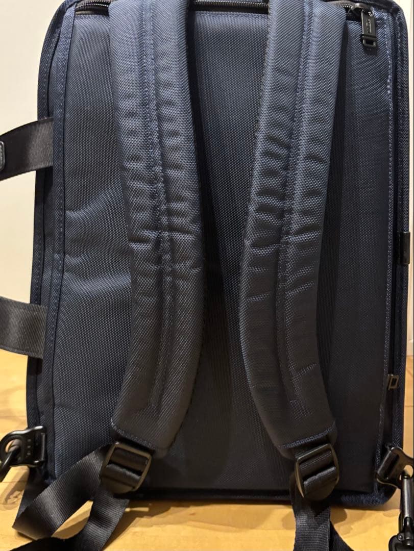 【極美品】TUMI SHIPS仕様　3way ネイビー