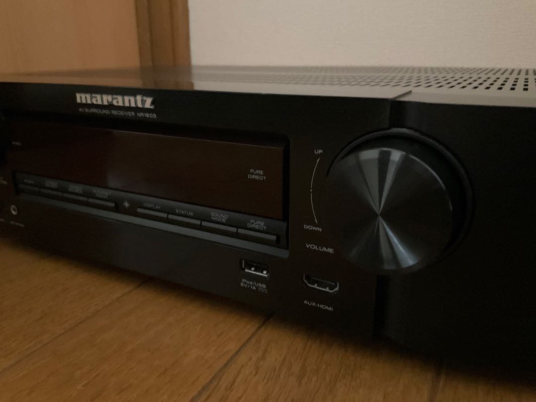 【美品】marantz AVアンプ NR1603 リモコン新品