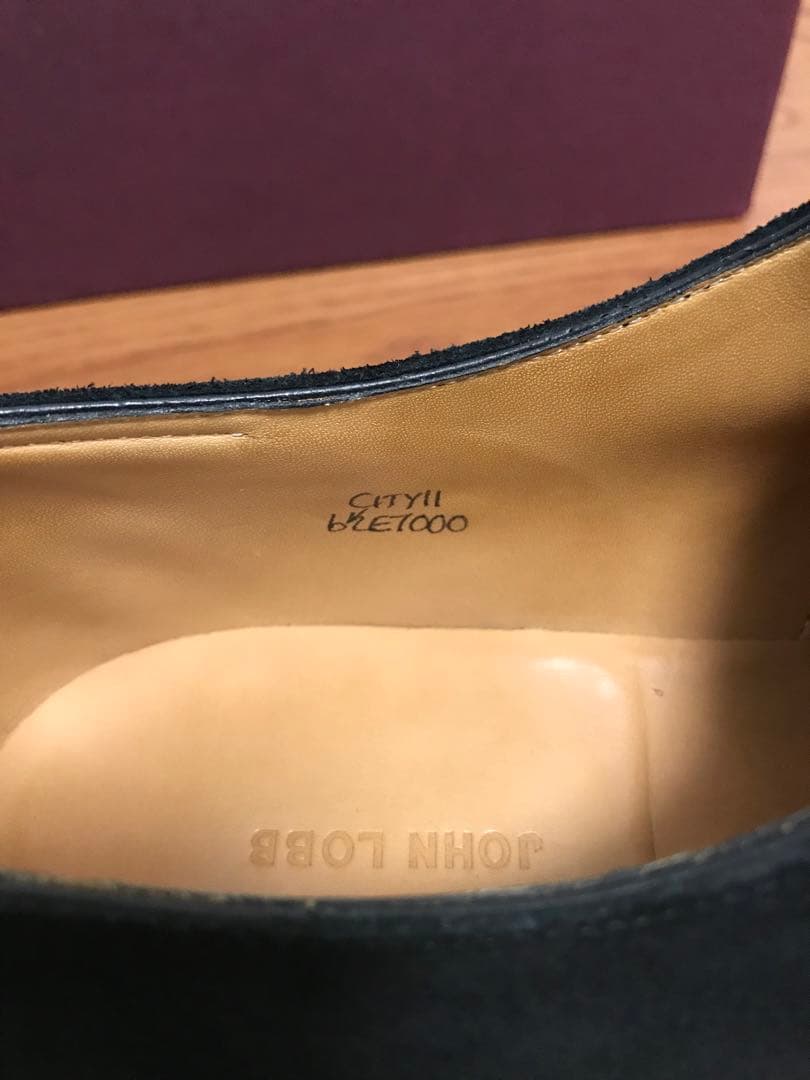 極美品 john lobb city2 6.5E ジョンロブ シティ2