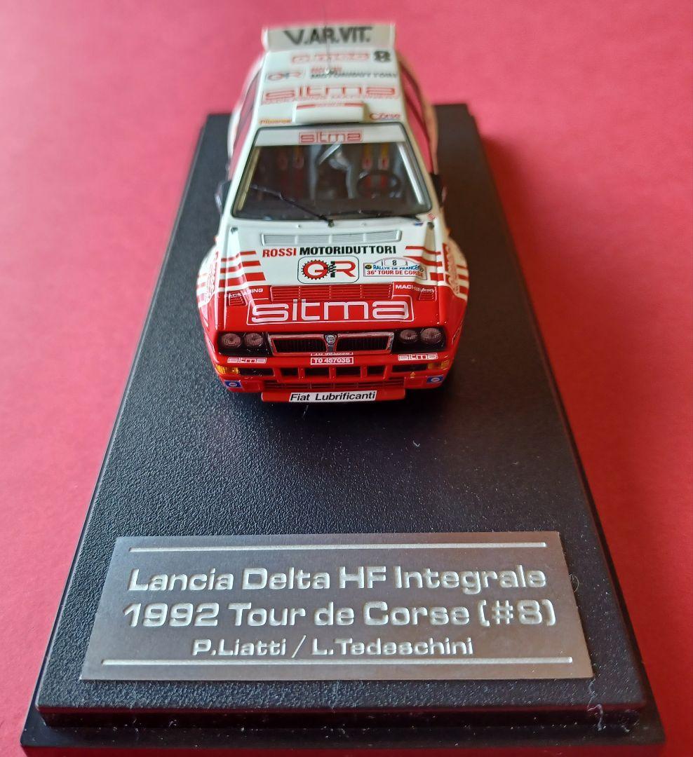 hpi 1/43 ランチヤ デルタ HF インテグラーレ1992 ツールドコルス
