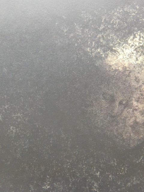 川崎麻児、【夜の底より】、希少な額装用画集より、新品額装付