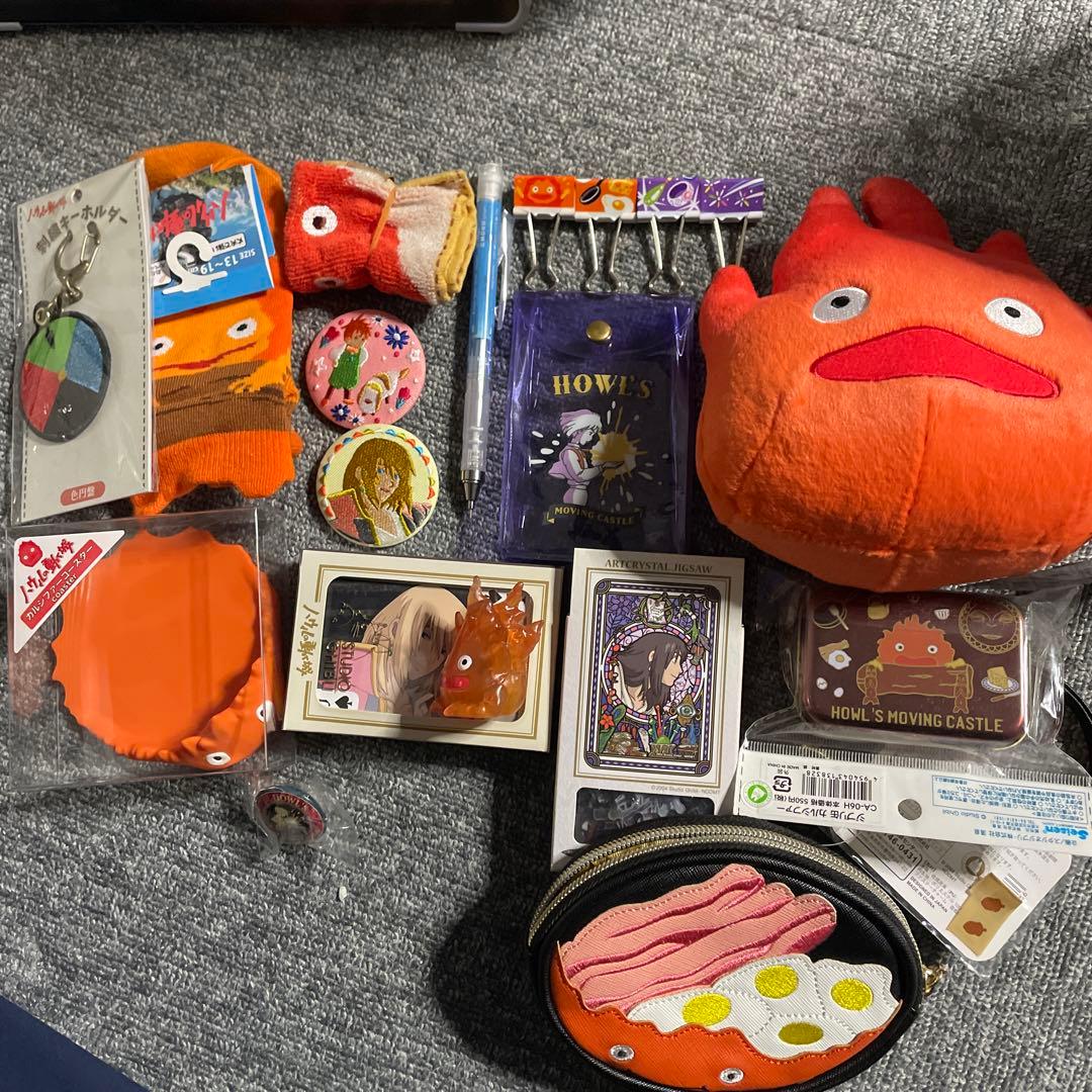 ハウルの動く城 グッズ まとめ売り 缶バッジ ラバーコースター 19点
