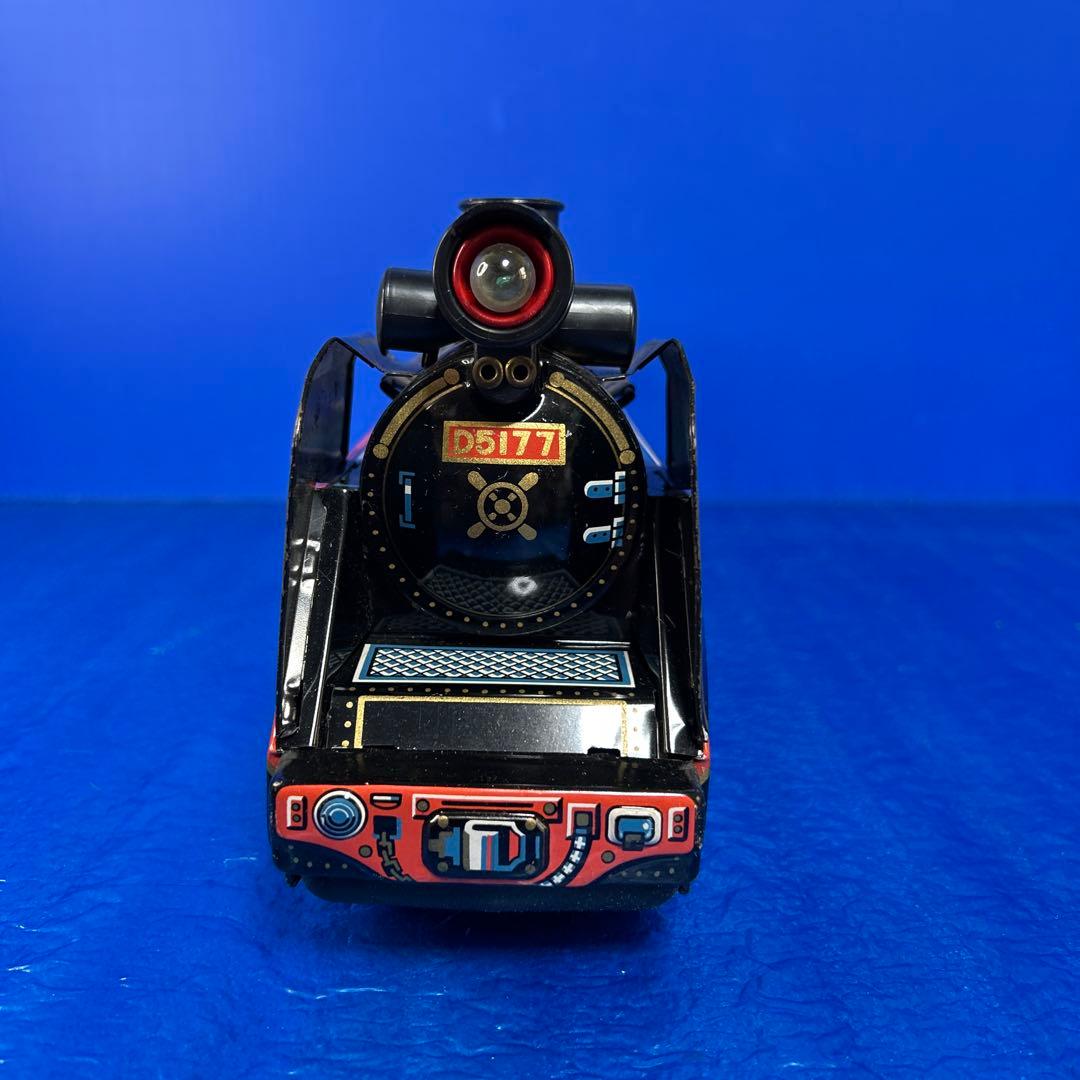 【稀少・昭和レトロ】マスダヤ　デゴイチロコ D5177 蒸気機関車 ブリキ機関車