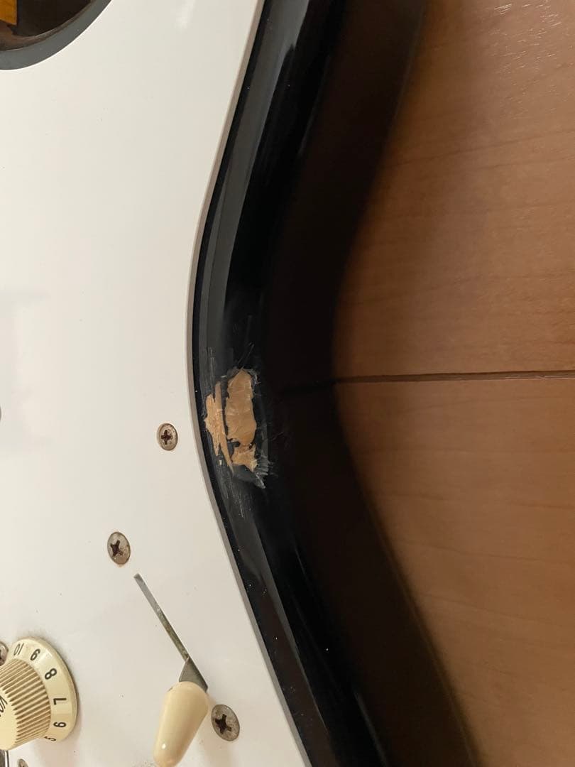 FenderJapanストラトキャスター ジャンク　傷多数　ボリューム接触不良
