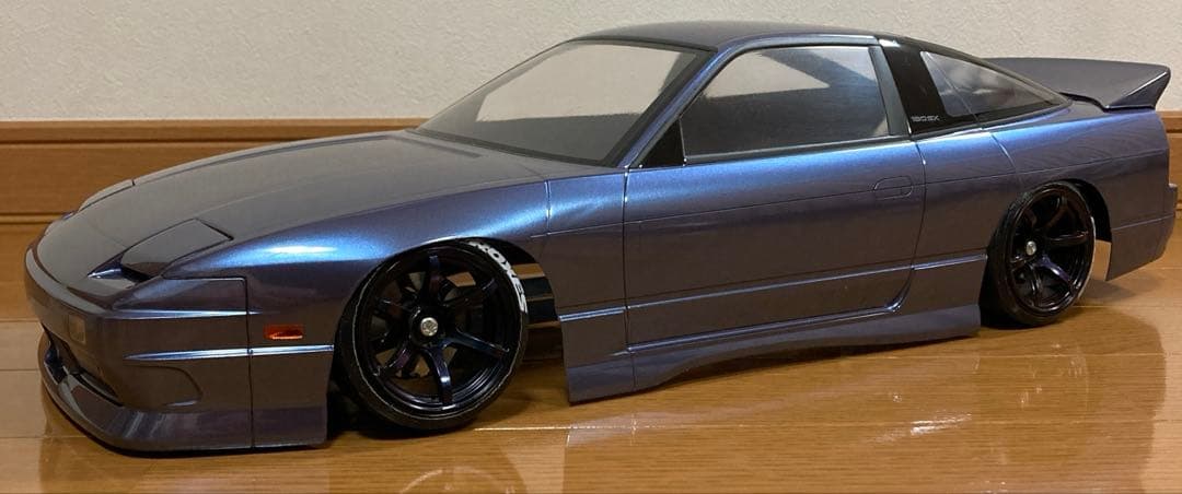 abc hobby 180sx シルエイティウイング　ライトパーツ付き