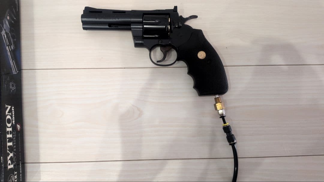 東京マルイ外部ソース化 コルトパイソン357 4inch リボルバー動作確認済み