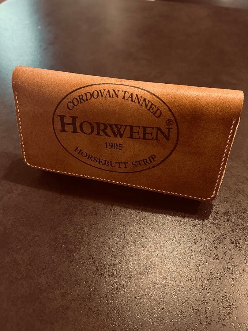 ホーウィンコードバン スタンプラウンドファスナー