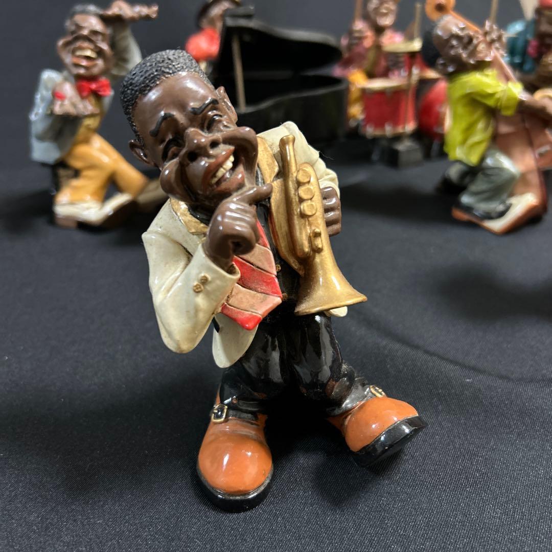 ジャズバンド 置物 フィギュア 元箱付属