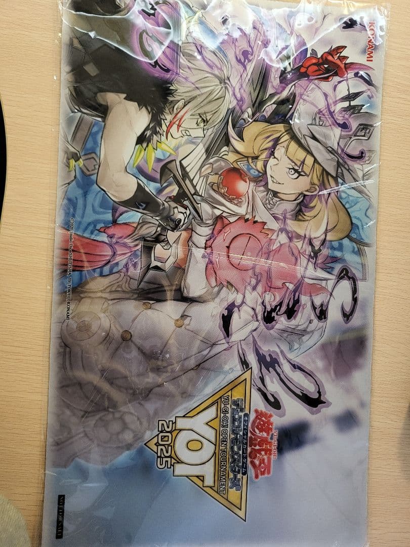 遊戯王 微睡の罪宝－モーリアン プレイマット　公式 yot 香港 新品未開封