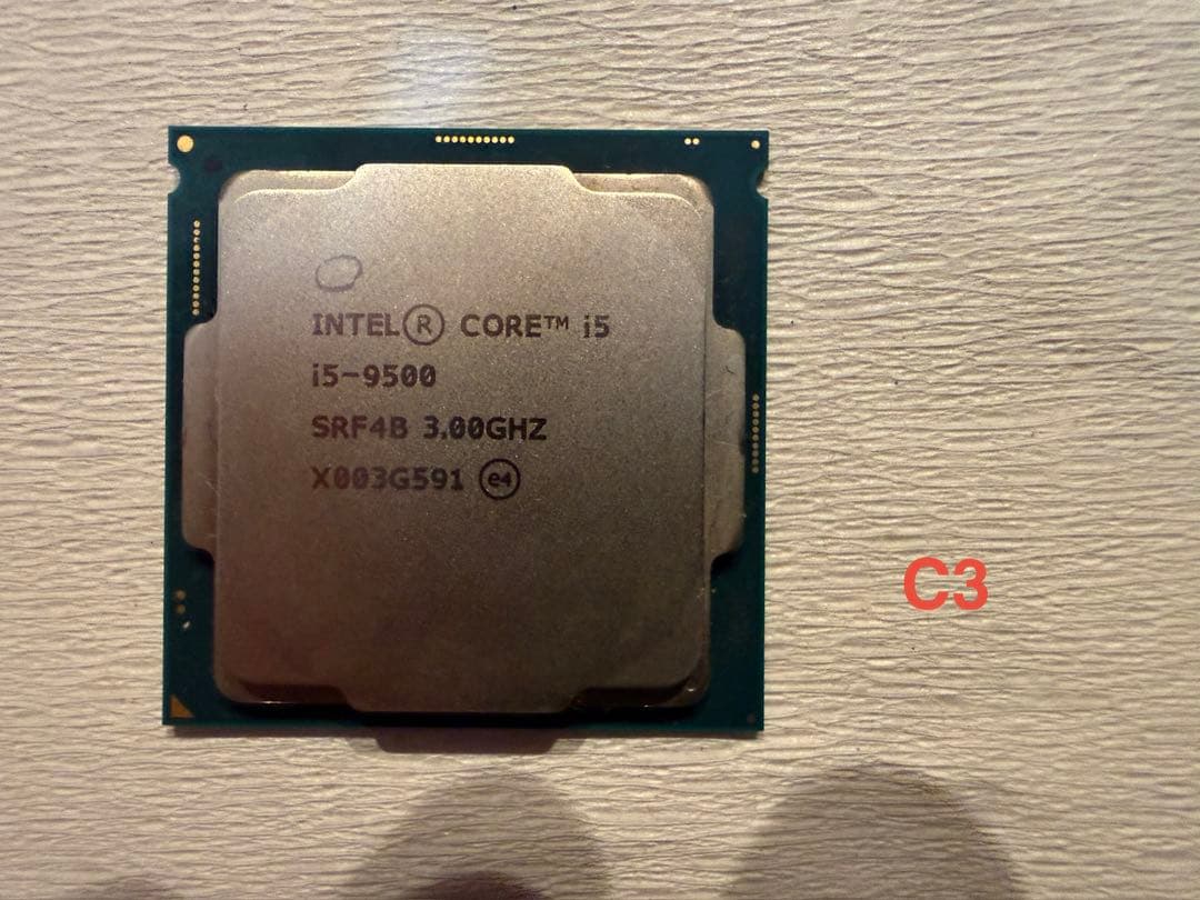 C3美品！Intel Core i5-9500 3GHz + AVC冷却ファン！