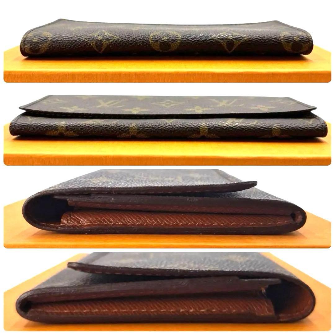 極美品　ルイヴィトン ポルト 円 3 カルトクレディ モノグラム 長財布　279