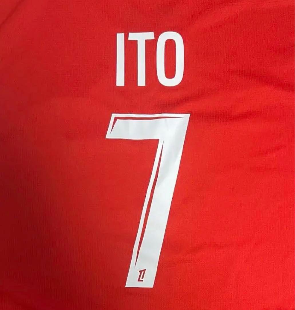 日本代表伊東純也　スタッドランス　24-25公式オーセンティックユニフォーム