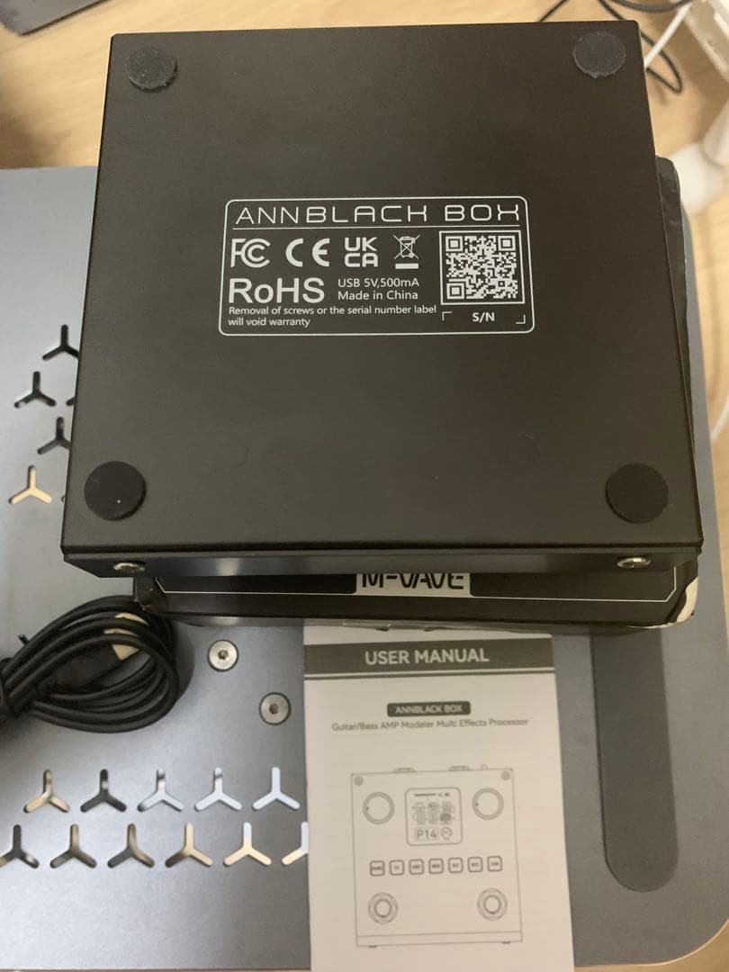 新品 M-vave ANNBLACKBOX マルチエフェクター