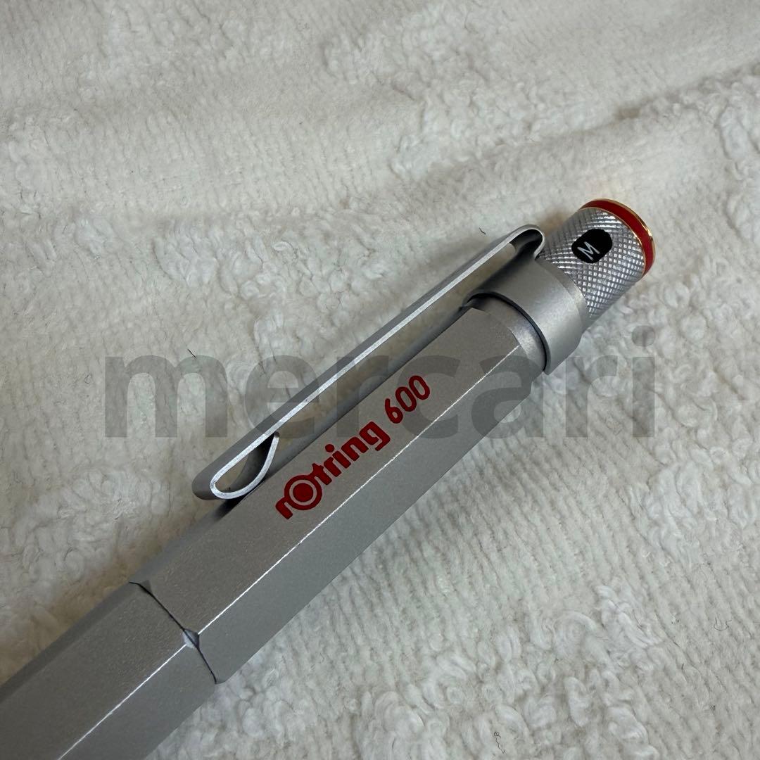 【貴重】ロットリング*600G万年筆*シルバーM-nib