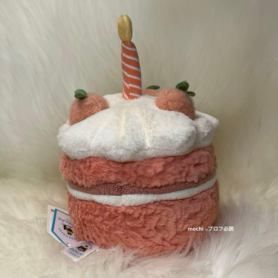  Melbie Peach Cake上海限定ケーキぬいぐるみ新品