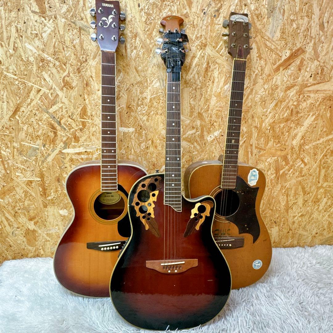 ジャンク アコースティックギター Applause YAMAHA FG-360他