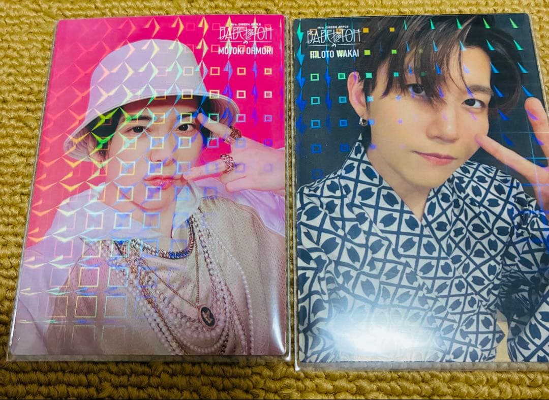 ミセスグリーンアップル バベル フォトカード レア 大森元貴 若井滉斗