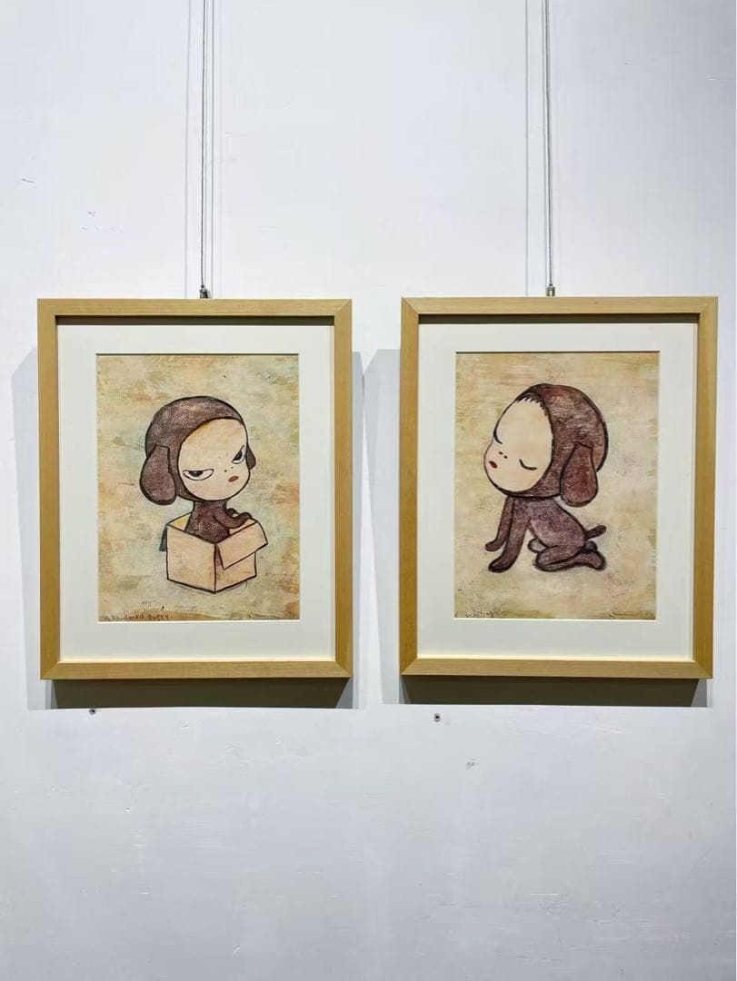 奈良美智『忘れられた子犬、待っている』