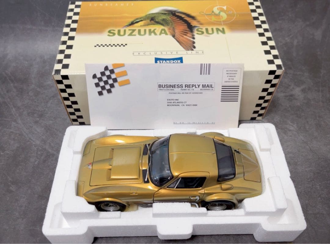 エグゾト 1/18 コルベット クーペ 1963 Suzuka Sun