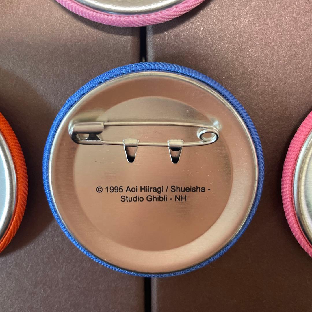 ジブリがいっぱい 刺繍ブローチ　コンプリート　　セット　缶バッチ　缶バッジ