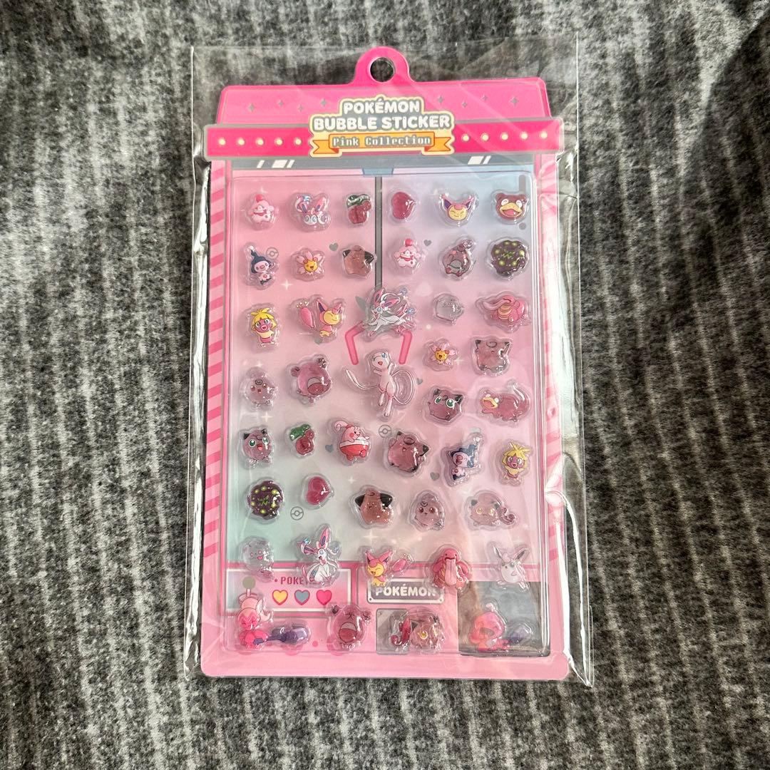 ポケモン 韓国公式 バブルステッカー 全8種 コンプリートセット