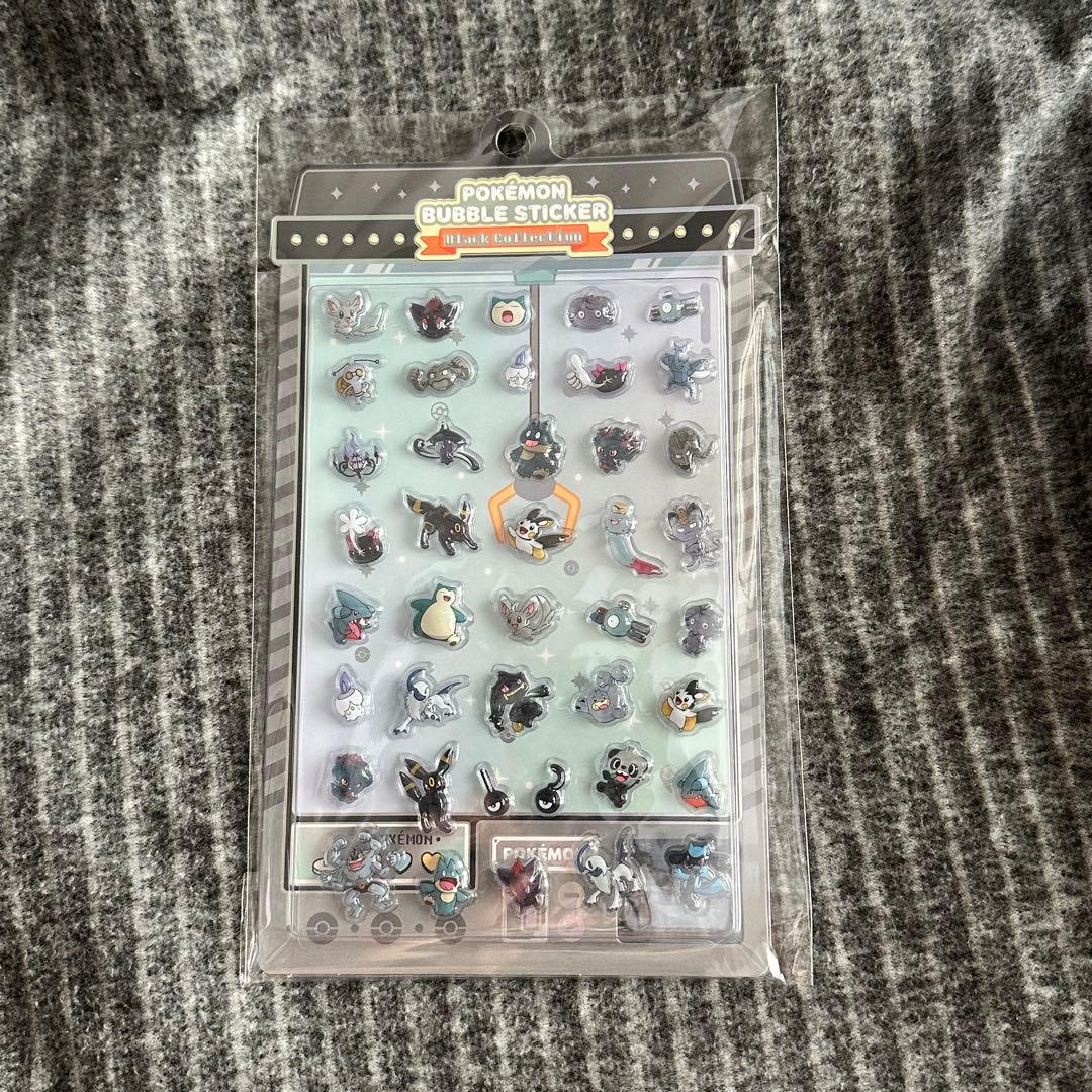 ポケモン 韓国公式 バブルステッカー 全8種 コンプリートセット