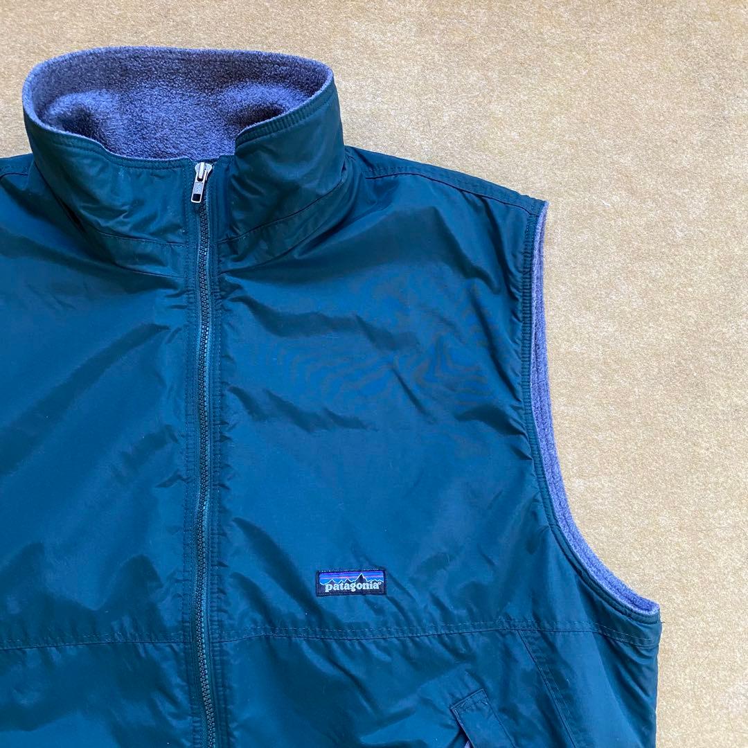 90s パタゴニア シェルドシンチラ ベスト XL ハンターグリーン 美品