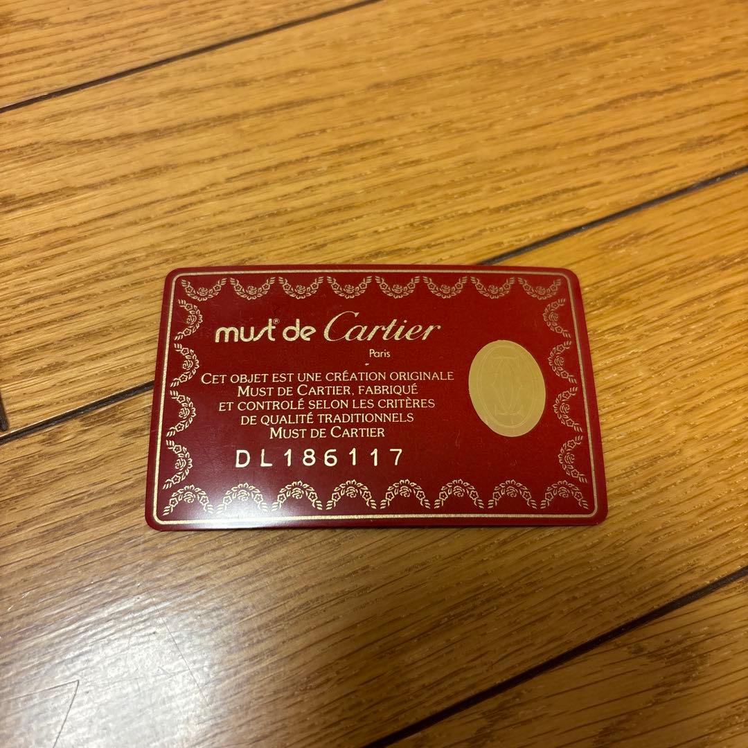 希少must de Cartier ペンケース