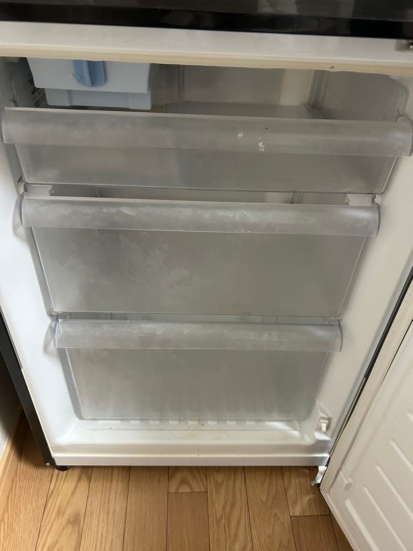 ブラック冷蔵庫 上下二段式(AQUA)