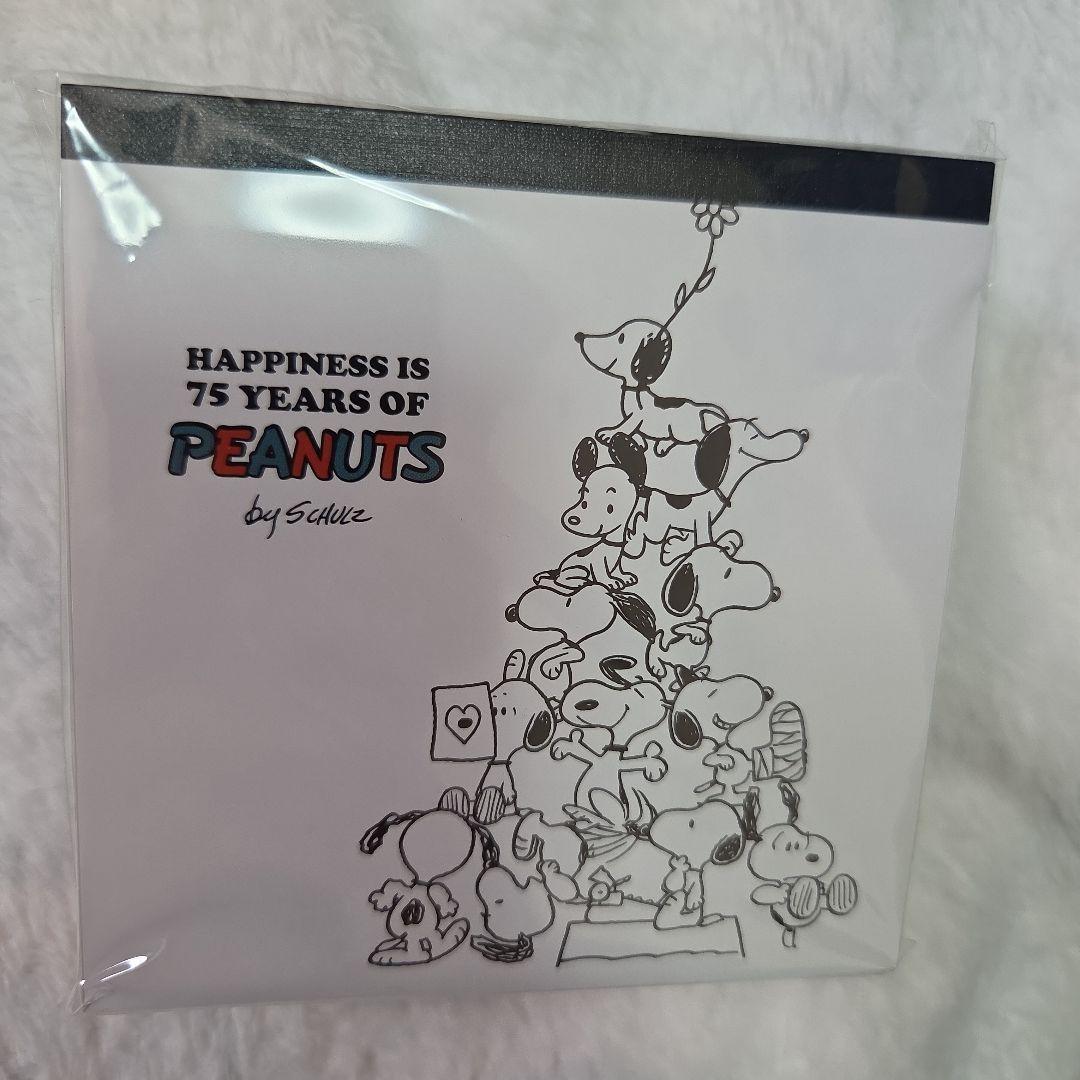 スヌーピー スクエアメモ4デザイン 100枚