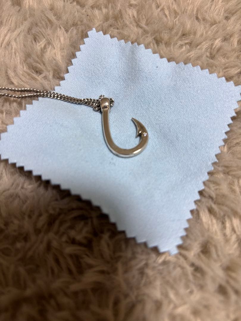 今週末までです。HOOKZ 釣り針ネックレス✨　美品です！販売やめます