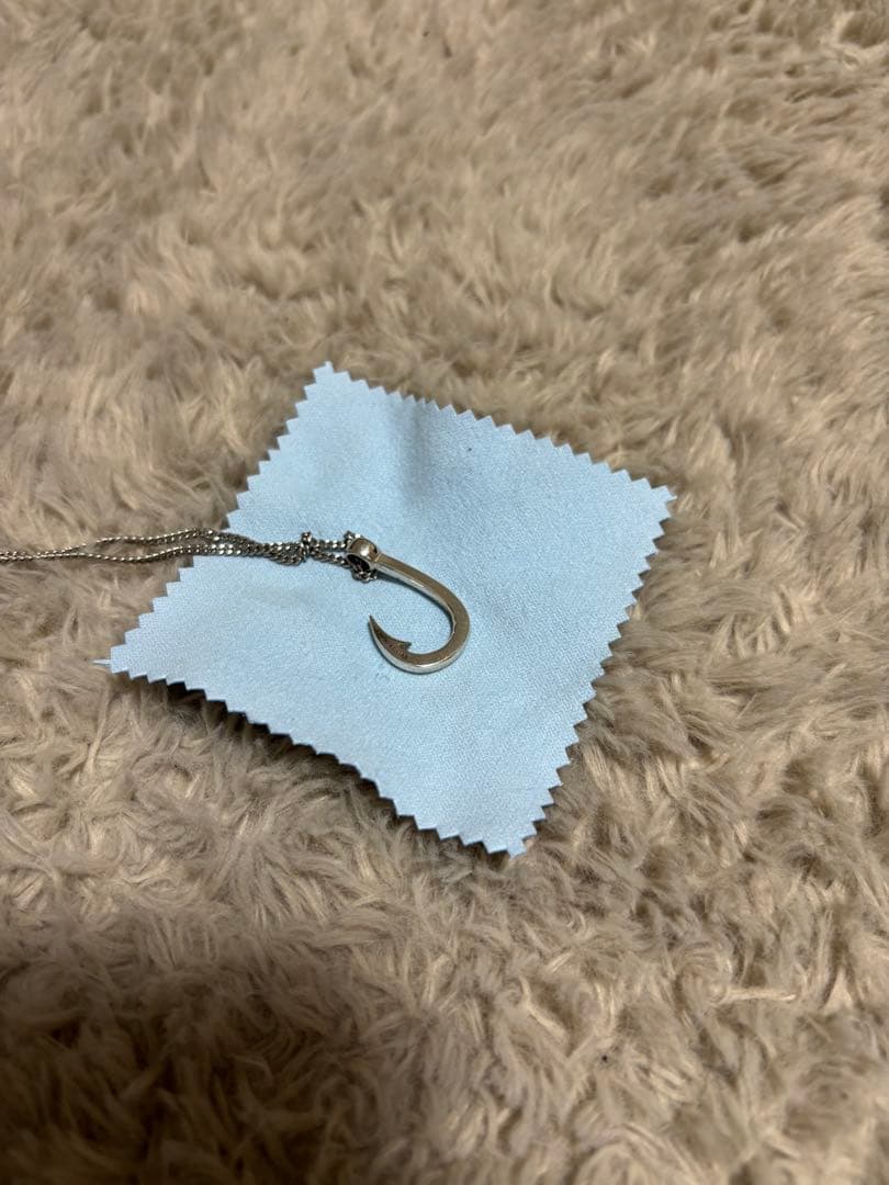 今週末までです。HOOKZ 釣り針ネックレス✨　美品です！販売やめます