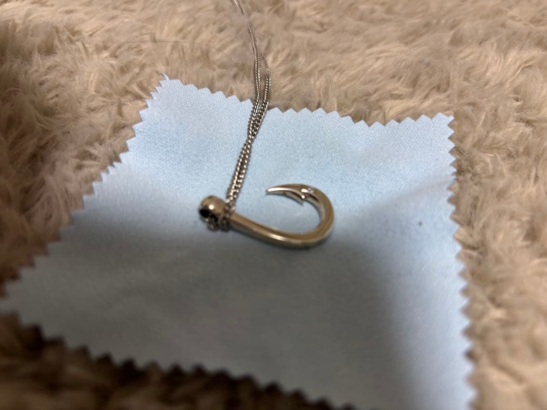 今週末までです。HOOKZ 釣り針ネックレス✨　美品です！販売やめます