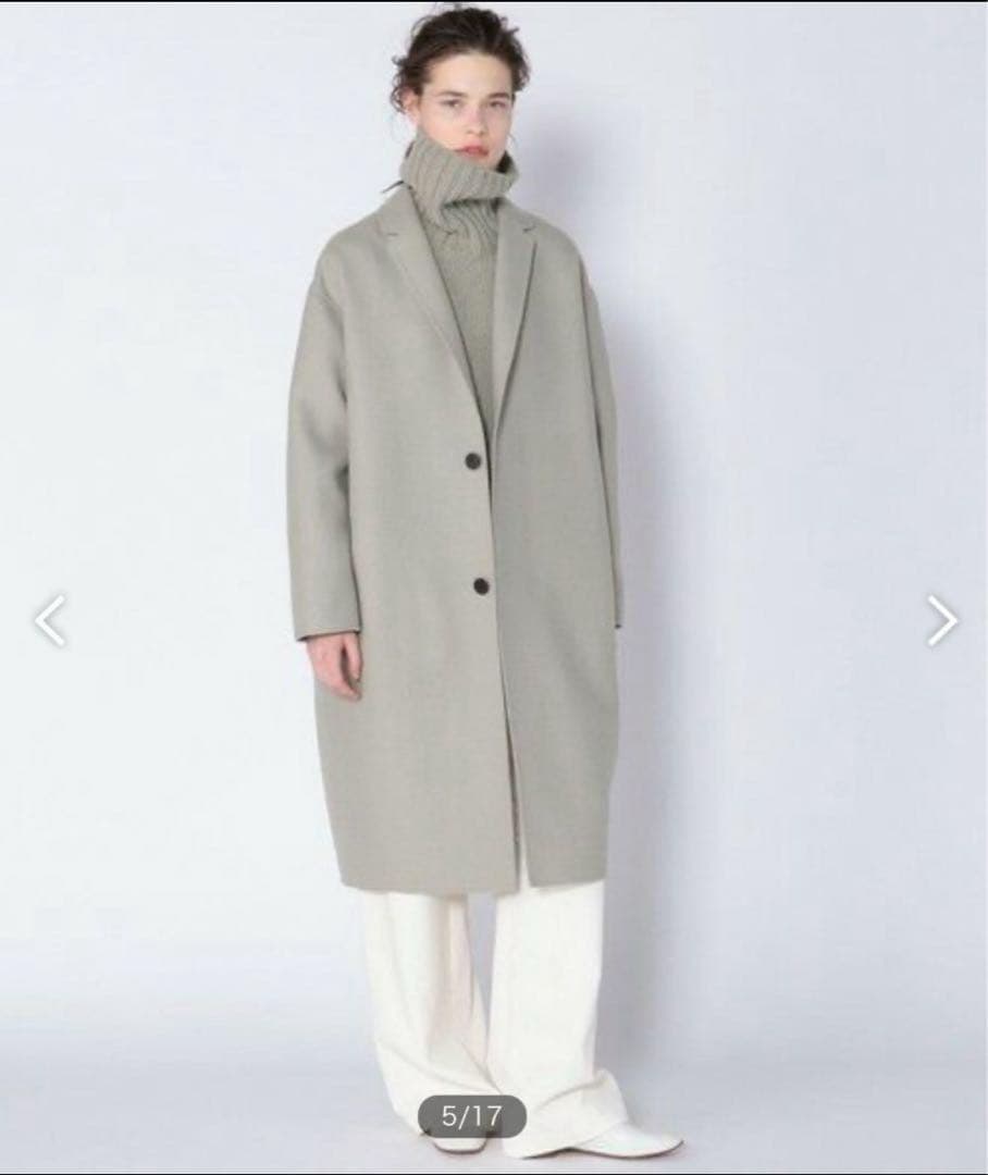 GALERIE VIE チェスターコート ネイビー