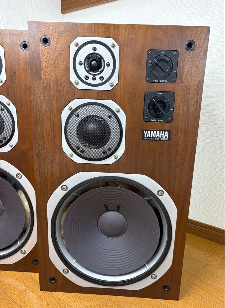 YAMAHA NS-690Ⅱ スピーカー ペア ジャンク 現状品【12-266】