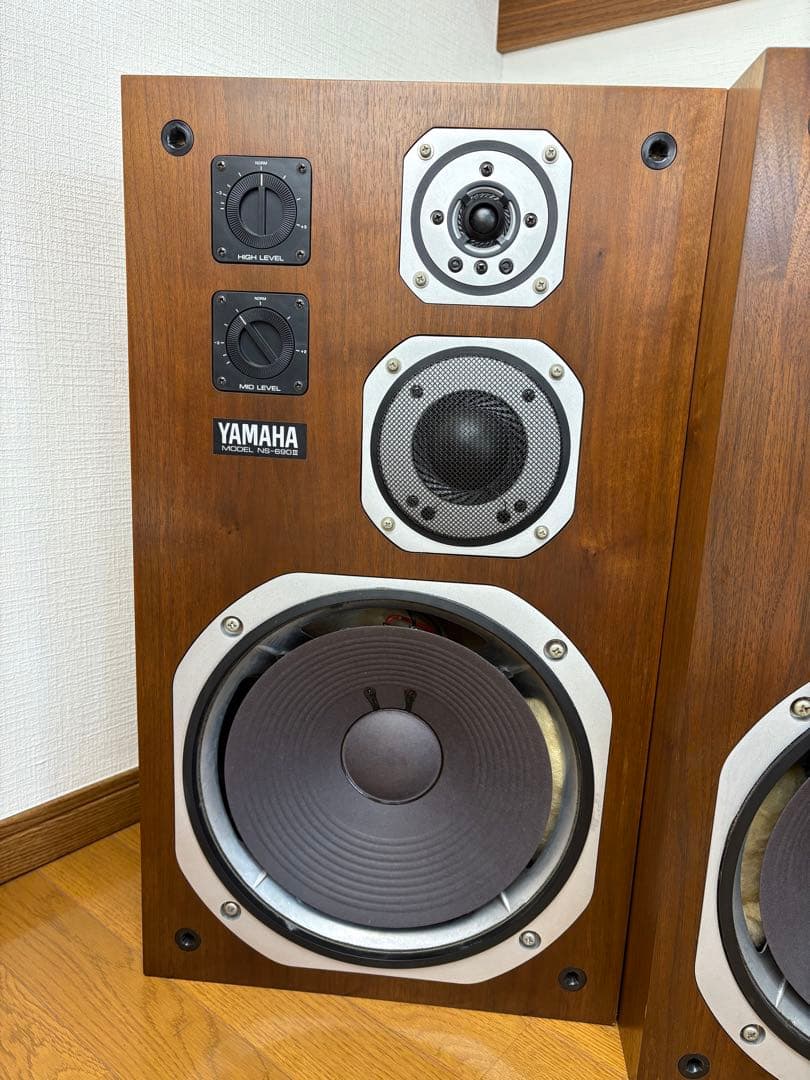 YAMAHA NS-690Ⅱ スピーカー ペア ジャンク 現状品【12-266】