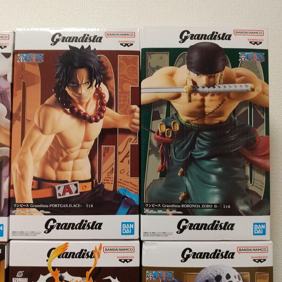 ドラゴンボール ワンピース ナルト Grandista フィギュア 12体セット