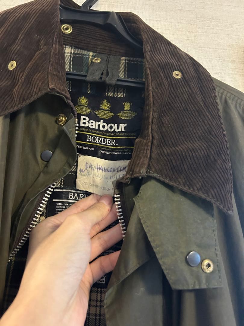 Barbour ダークグリーン ジャケット L