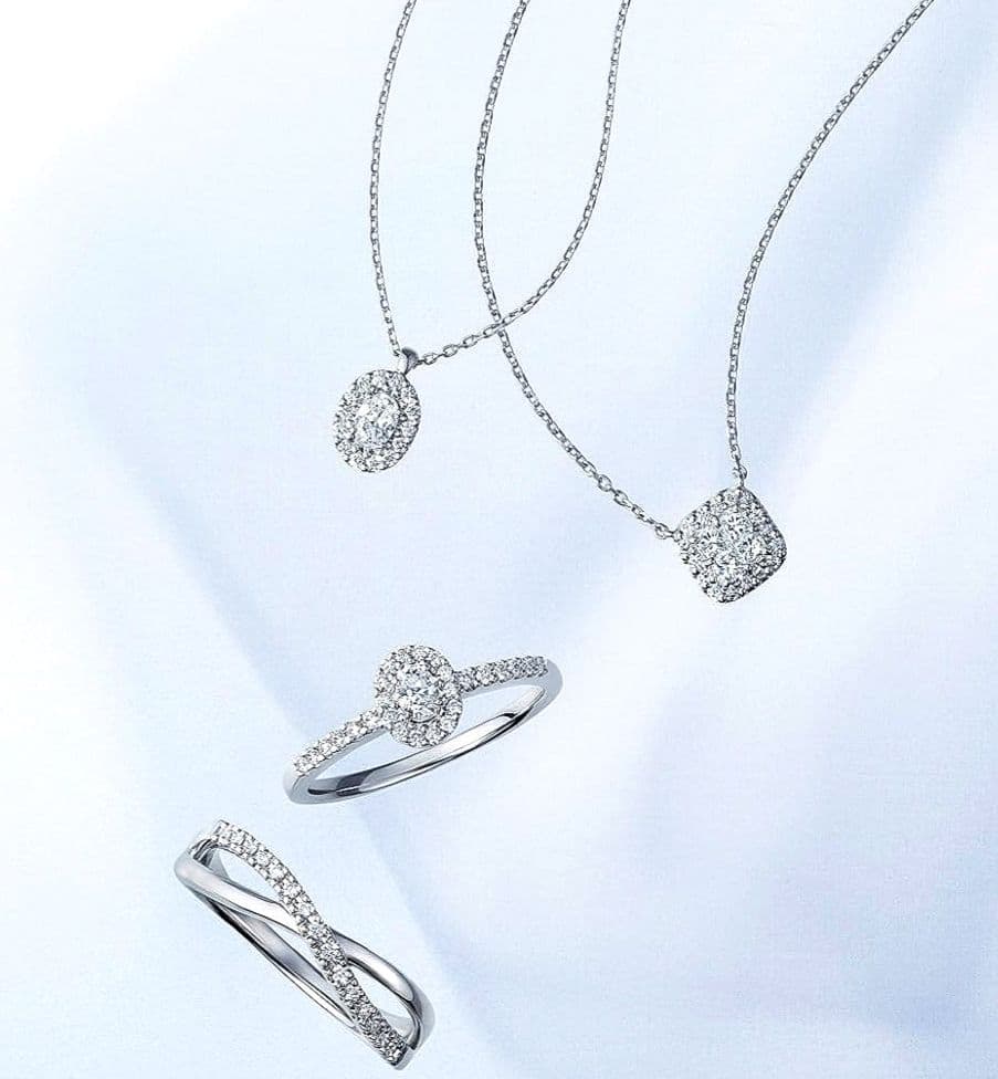 ヴァンドーム青山　ミューチュアルリング プラチナ　ダイヤ 13号