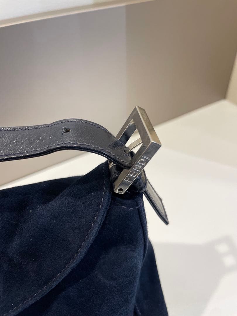 FENDI マンマバケット　ネイビー　保存袋付き