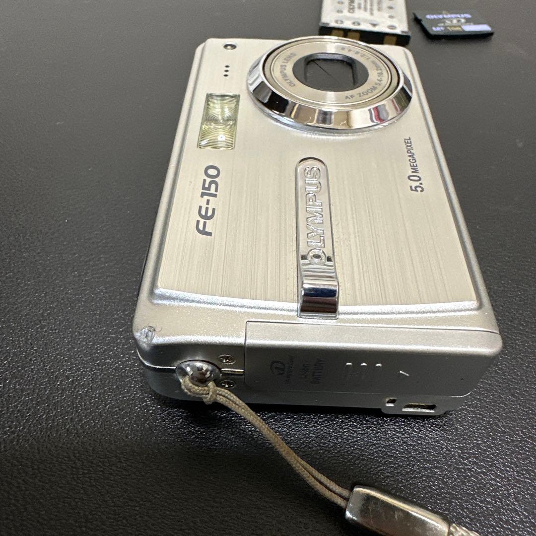 OLYMPUS FE-150 CAMEDIA 動作品　中古良品　xdカード付き